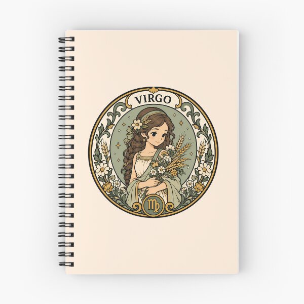 Item preview, Zodiac Sign Virgo - The Maiden designed and sold by FloreDreamStudio.