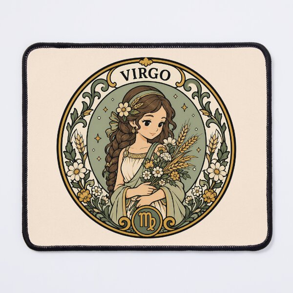 Item preview, Zodiac Sign Virgo - The Maiden designed and sold by FloreDreamStudio.