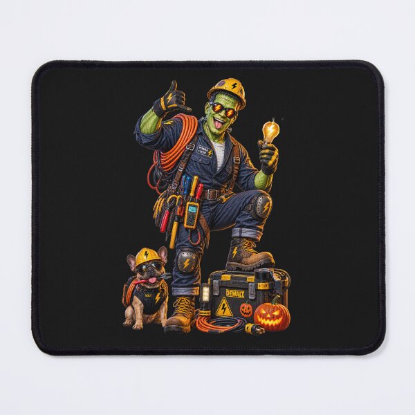 Item preview, Frankenstein Electrician Halloween Power Fixer designed and sold by juliorivera46.