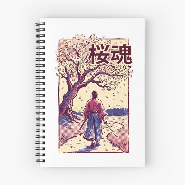 Item preview, Sakura Journey – Japanese Cherry Blossom Samurai Vintage designed and sold by CH-4TEE.