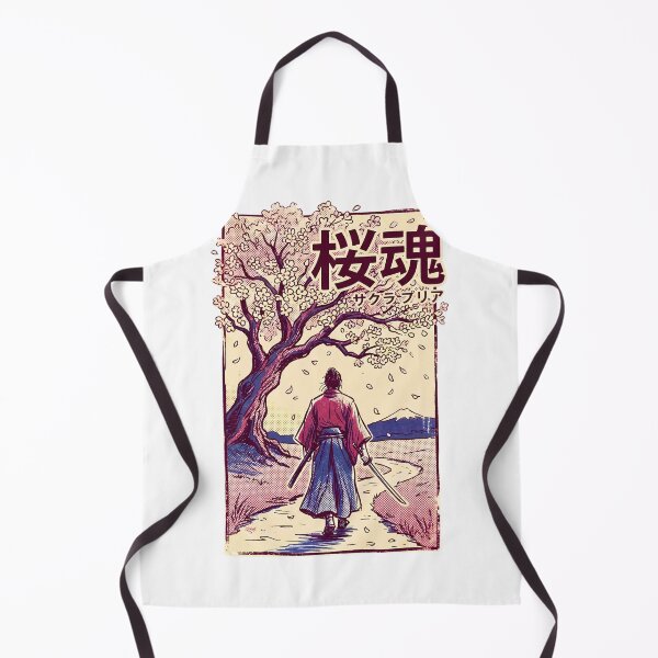 Item preview, Sakura Journey – Japanese Cherry Blossom Samurai Vintage designed and sold by CH-4TEE.