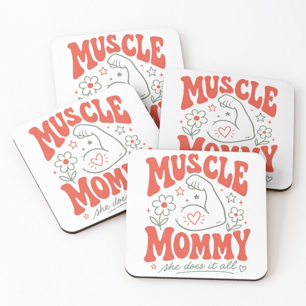 Item preview, Muscle Mommy - She Does It All Retro Groovy designed and sold by Heather Renees Designs.