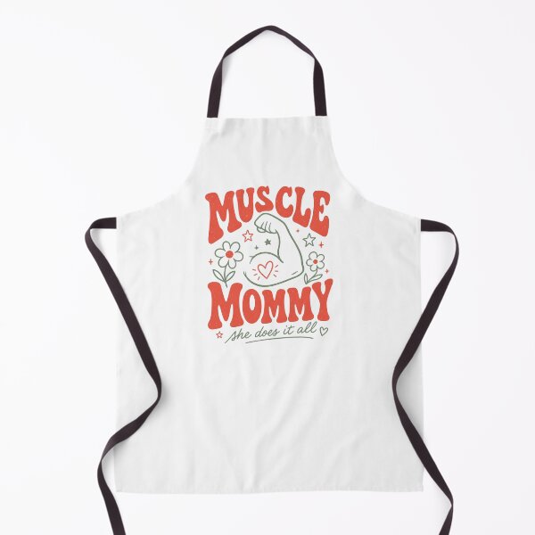 Item preview, Muscle Mommy - She Does It All Retro Groovy designed and sold by Heather Renees Designs.