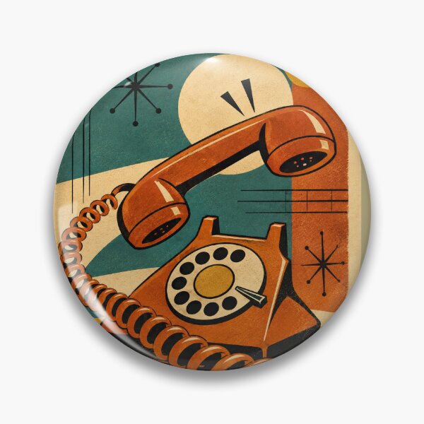Item preview, Retro Telephone: Calling from the Atomic Age designed and sold by Retroteez.