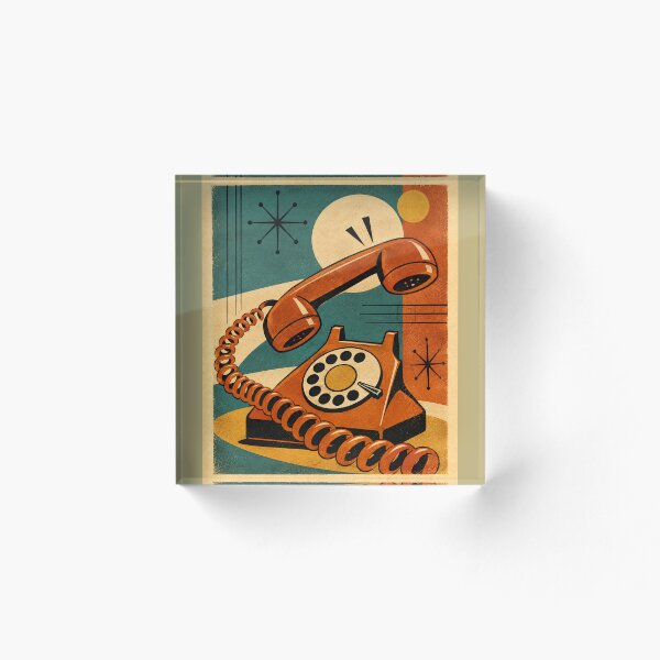 Item preview, Teléfono retro: Llamadas desde la era atómica designed and sold by Retroteez.