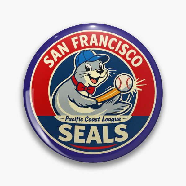 Item preview, Retro San Francisco Seals Badge designed and sold by Normbot2000.