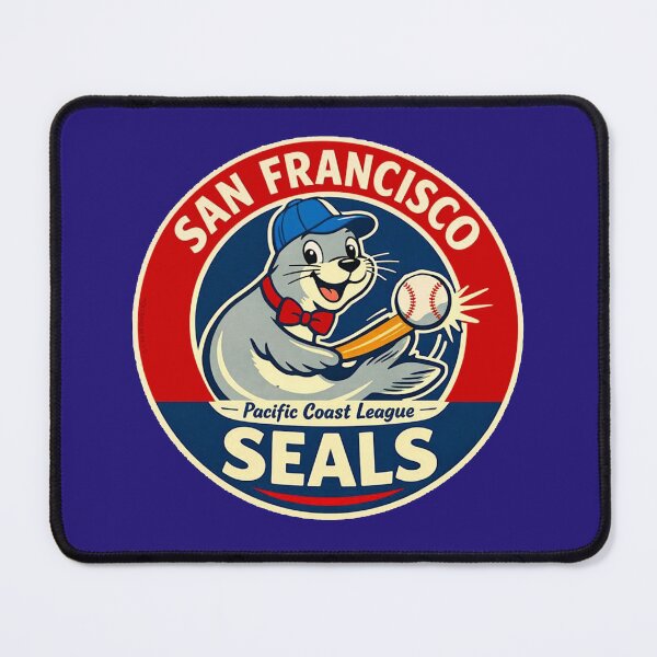 Item preview, Retro San Francisco Seals Badge designed and sold by Normbot2000.