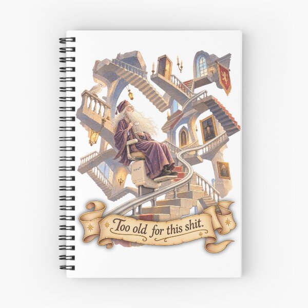 Item preview, Dumbledore – Too Old for This Shit designed and sold by Pop Pantheon & Trim Team.