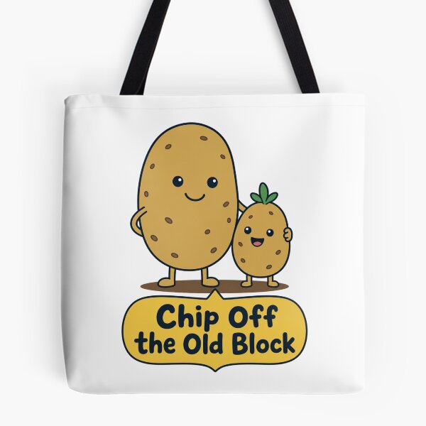 Item preview, Chip Off the Old Block Potato designed and sold by MOSIDRIP™.