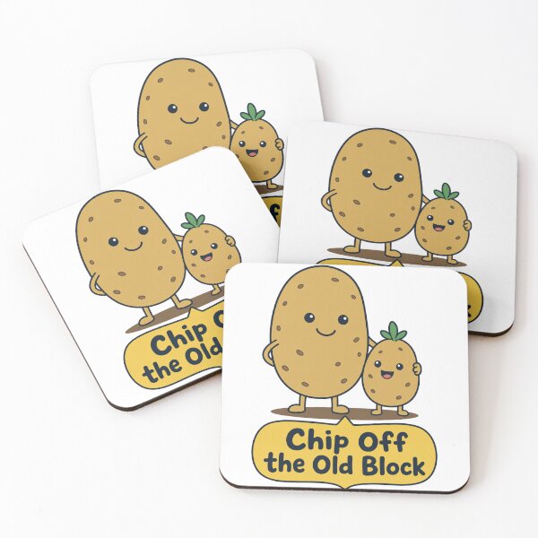 Item preview, Chip Off the Old Block Potato designed and sold by MOSIDRIP™.