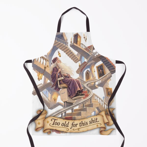 Item preview, Dumbledore – Too Old for This Shit designed and sold by Pop Pantheon & Trim Team.