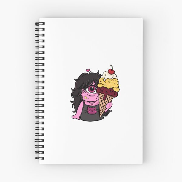Item preview, Pink Goth Cyclops Girl Sticker Pack designed and sold by nekoOnie.