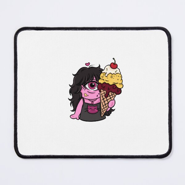 Item preview, Pink Goth Cyclops Girl Sticker Pack designed and sold by nekoOnie.