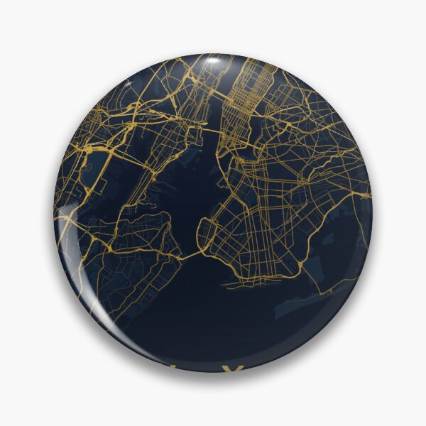 Item preview, New York Map designed and sold by FelipeRomero.