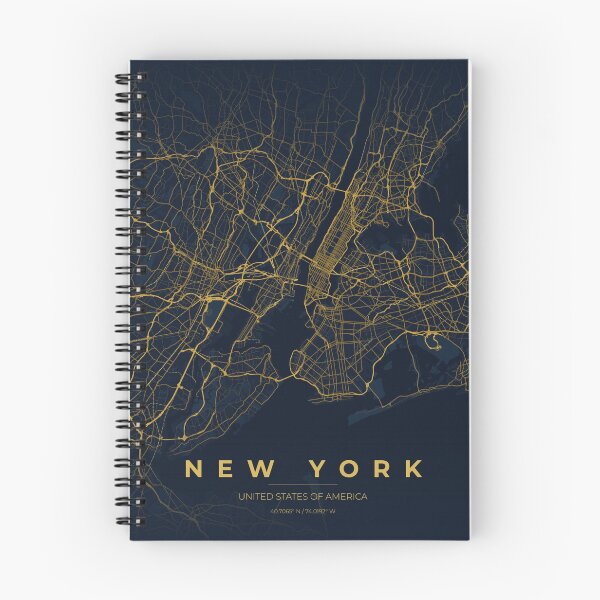 Item preview, New York Map designed and sold by FelipeRomero.