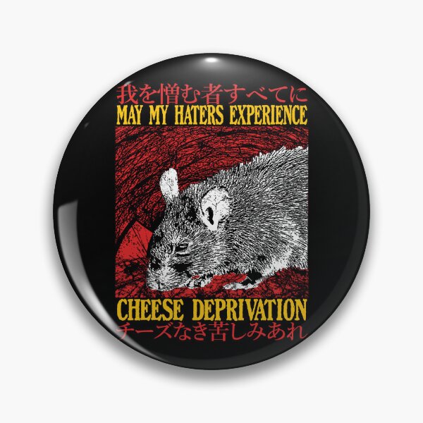 Item preview, Cheese Deprivation Rat designed and sold by VintageMedatsu.