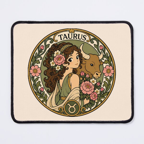 Item preview, Zodiac Sign Taurus - The Bull designed and sold by FloreDreamStudio.