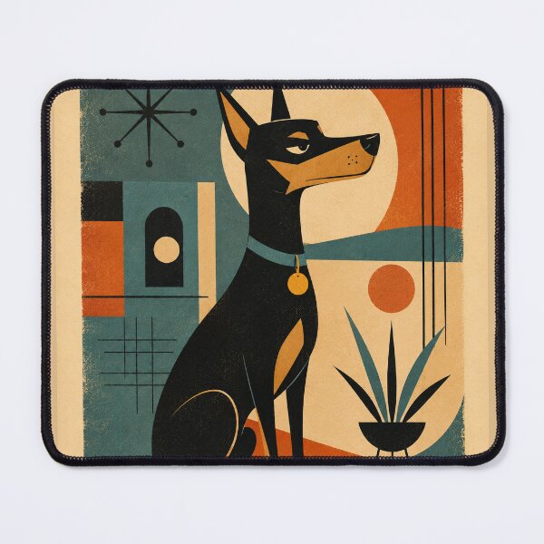 Item preview, Mid-Century Modern Atomic Dog designed and sold by Retroteez.