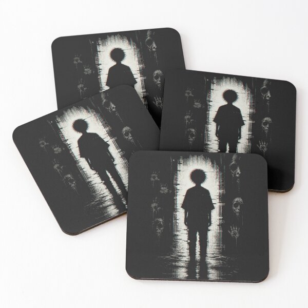 Item preview, Lost in the Static Dark Horror Silhouette designed and sold by ERODED SELF.