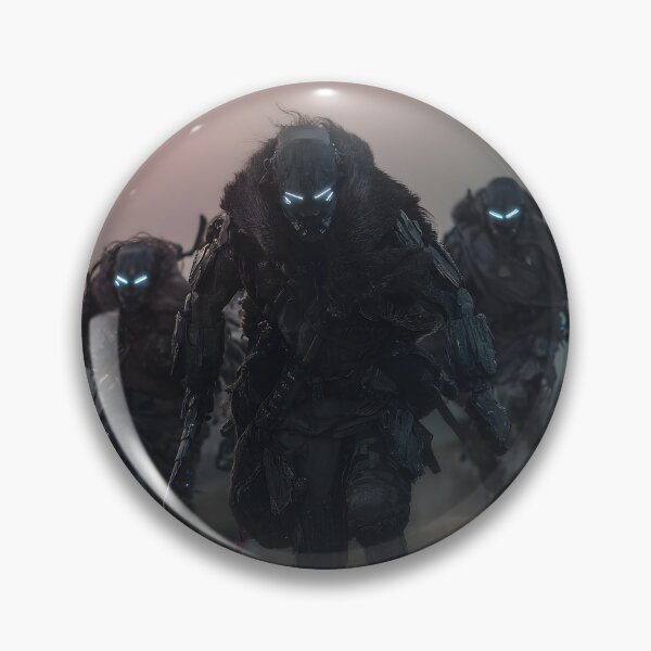 Item preview, Sci-Fi Viking Raiders Wall Art, Tactical Berserker Poster designed and sold by AetherianArchive.