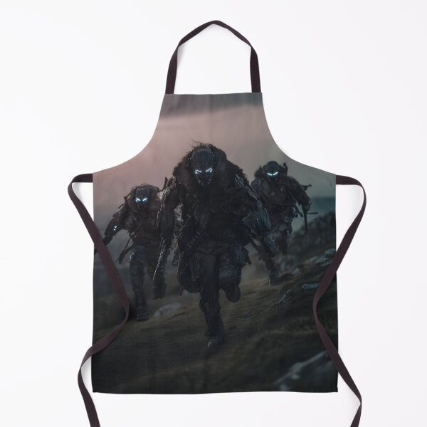 Item preview, Sci-Fi Viking Raiders Wall Art, Tactical Berserker Poster designed and sold by AetherianArchive.
