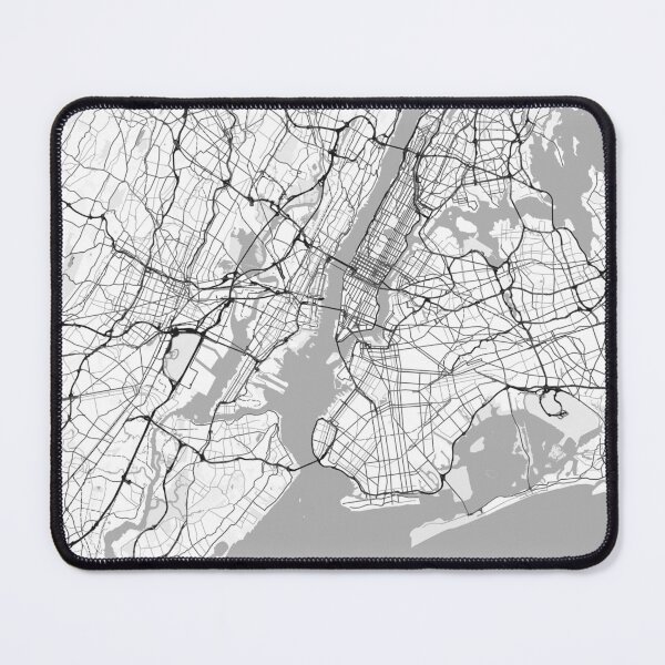 Item preview, New York Map High Contrast designed and sold by FelipeRomero.