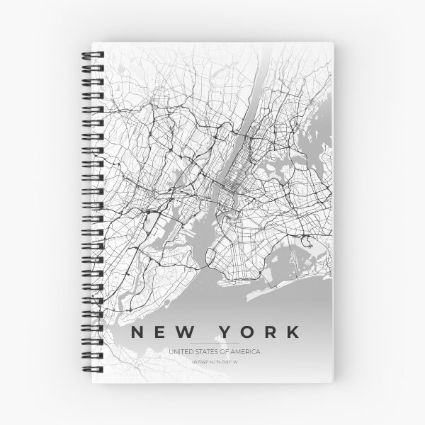 Item preview, New York Map High Contrast designed and sold by FelipeRomero.