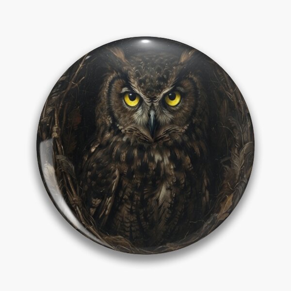 Item preview, Curious Owl Hieronymus Bosch Garden of Earthly Delights designed and sold by florancouriei.