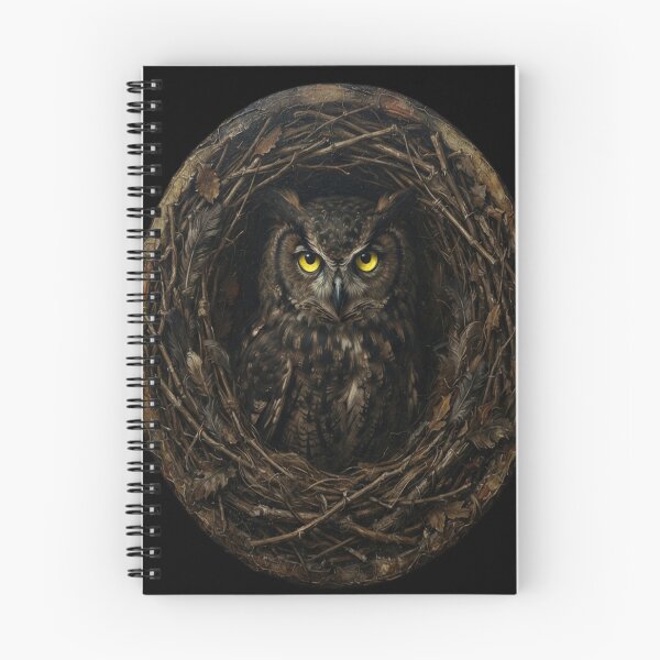 Item preview, Curious Owl Hieronymus Bosch Garden of Earthly Delights designed and sold by florancouriei.