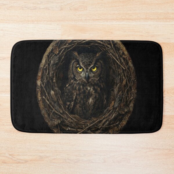 Item preview, Curious Owl Hieronymus Bosch Garden of Earthly Delights designed and sold by florancouriei.