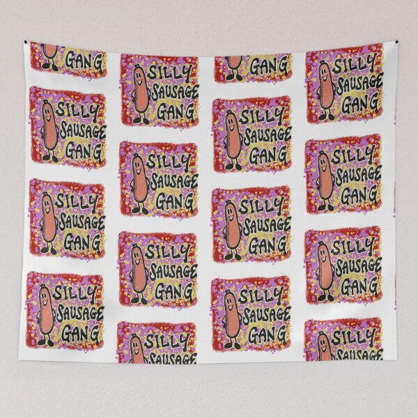 Item preview, Silly Sausage Gang designed and sold by SombreroDoodles.