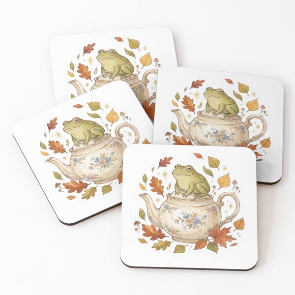 Item preview, The Frog in the Teapot - Cottagecore Aesthetic designed and sold by conamor-bymel.