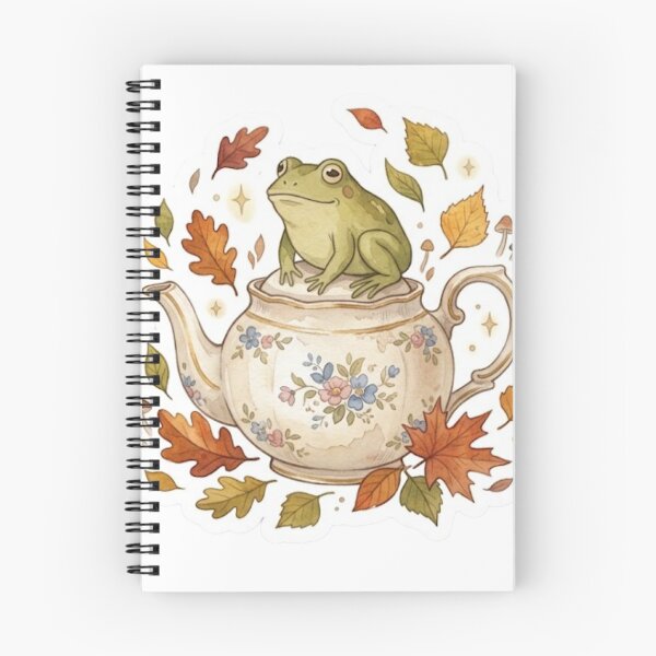 Item preview, The Frog in the Teapot - Cottagecore Aesthetic designed and sold by conamor-bymel.
