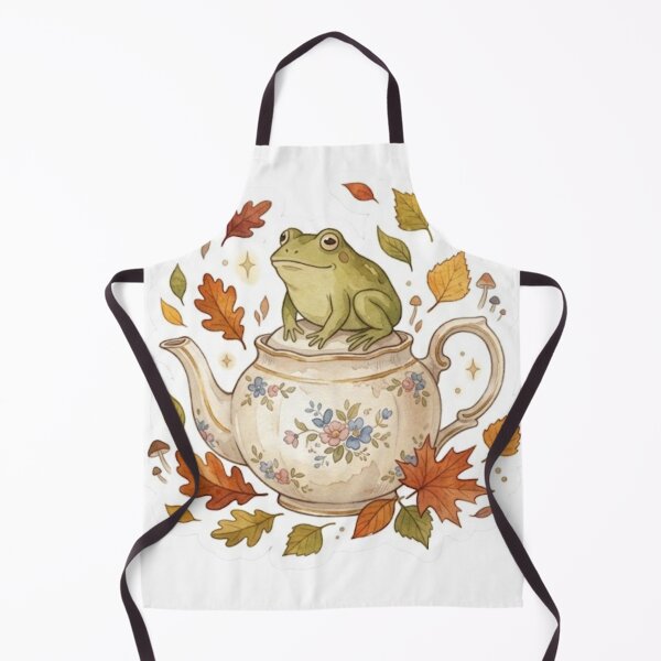 Item preview, The Frog in the Teapot - Cottagecore Aesthetic designed and sold by conamor-bymel.
