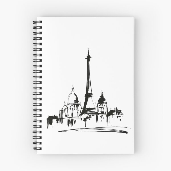 Item preview, Paris Eiffel Tower Minimalist Line Art designed and sold by MarkedArtPrints.