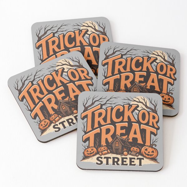 Item preview, Halloween Haunted Street - Trick or Treat Street designed and sold by No Excuses Supply.