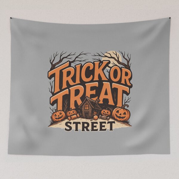 Item preview, Halloween Haunted Street - Trick or Treat Street designed and sold by No Excuses Supply.
