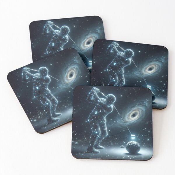 Item preview, Cosmic Golf – Galaxy Golfer designed and sold by Danicreator.