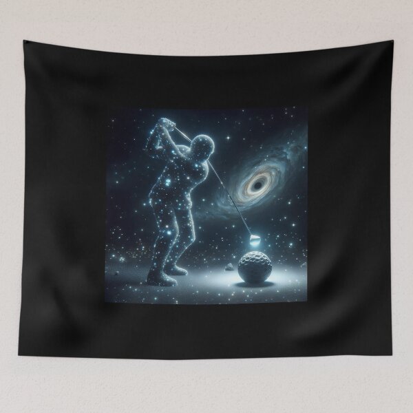 Item preview, Cosmic Golf – Galaxy Golfer designed and sold by Danicreator.