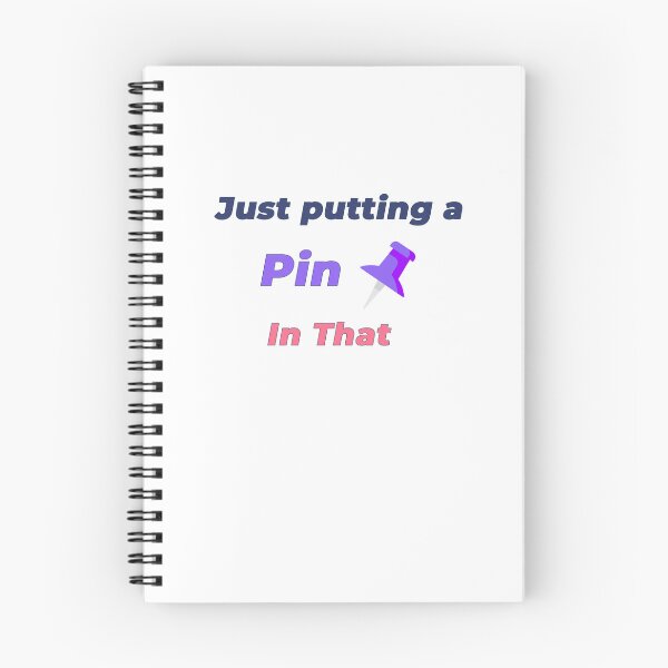 Item preview, Just Putting A Pin In That Funny Office Humour Shirt designed and sold by NeuroShirts.