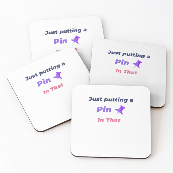 Item preview, Just Putting A Pin In That Funny Office Humour Shirt designed and sold by NeuroShirts.