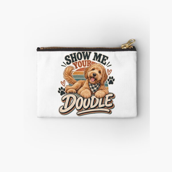Item preview, Show Me Your Doodle – Funny Goldendoodle Dog Lover Retro Design designed and sold by InkBarn.