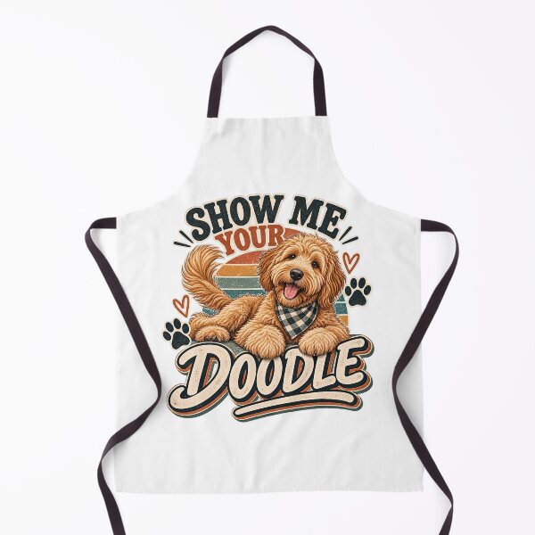 Item preview, Show Me Your Doodle – Funny Goldendoodle Dog Lover Retro Design designed and sold by InkBarn.