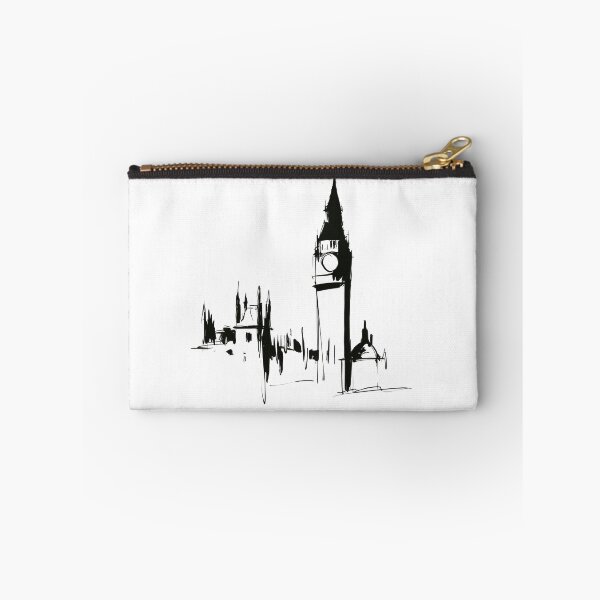 Item preview, London Big Ben Minimalist Line Art designed and sold by MarkedArtPrints.
