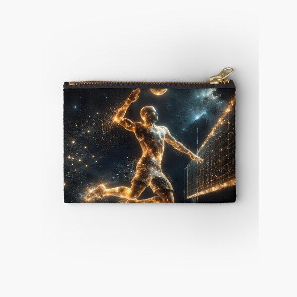Item preview, Cosmic Volleyball – Golden Volleyball Player designed and sold by Danicreator.
