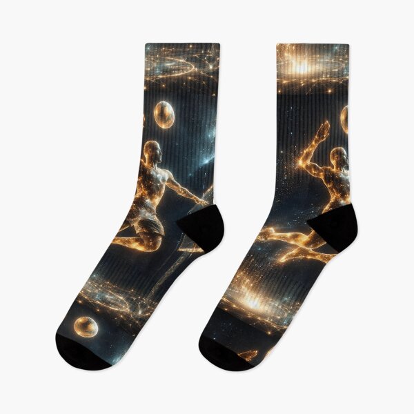Item preview, Cosmic Volleyball – Golden Volleyball Player designed and sold by Danicreator.