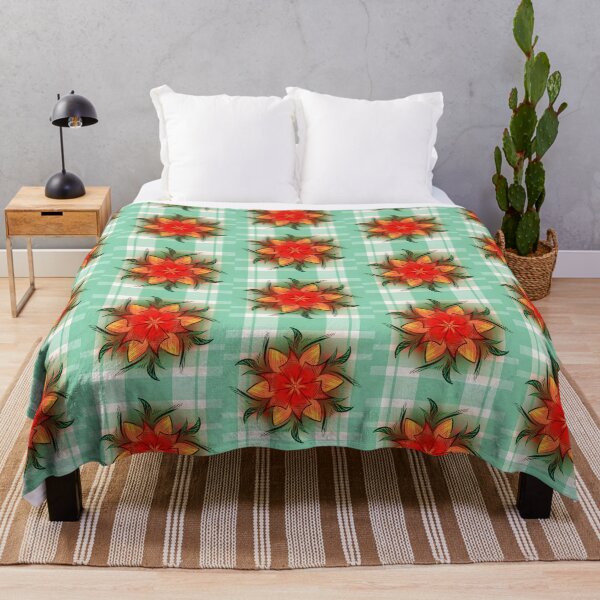 Item preview, Fire Flower - Floral Pattern designed and sold by AstralCocoa.