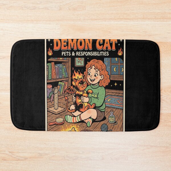 Item preview, Caring For Your Demon Cat designed and sold by florancouriei.