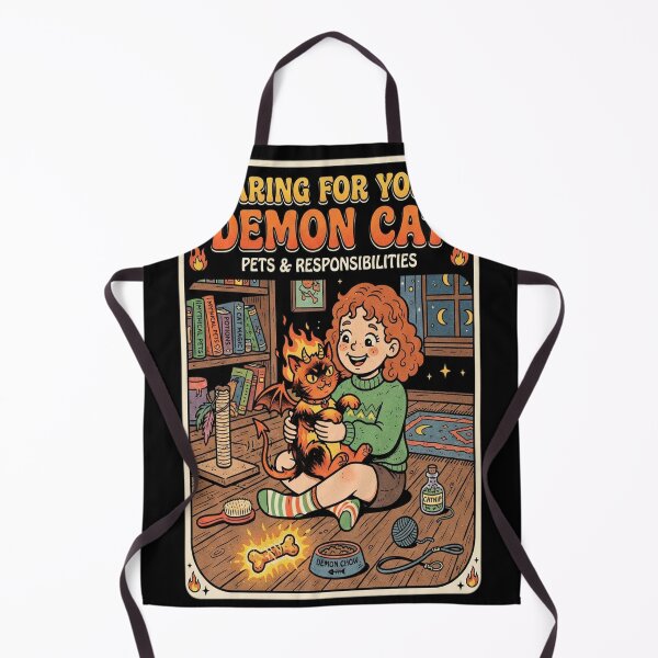 Item preview, Caring For Your Demon Cat designed and sold by florancouriei.