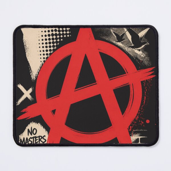 Item preview, No Masters No Chains Anarchy Punk designed and sold by ERODED SELF.